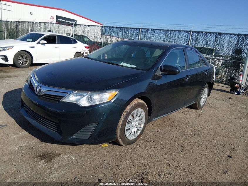 2012 Toyota Camry, Rear, IAAI, VIN 4T1BF1FK7CU025170 — photo 2