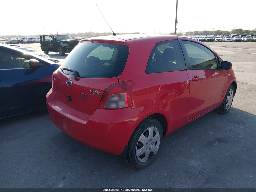 2007 TOYOTA YARIS — zdjęcie 4