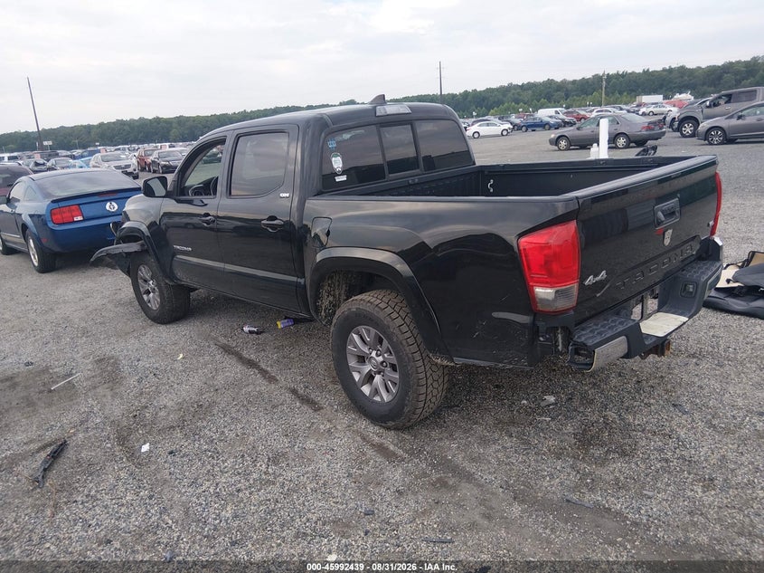 Vin: 3tmcz5an8gm039369, lot: 46491763, toyota tacoma sr5 v6 20163