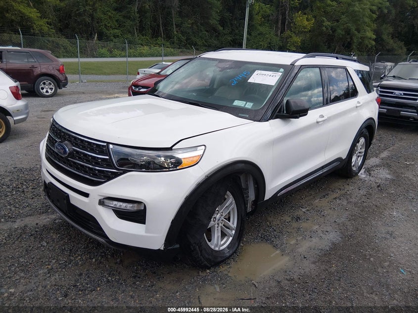 Vin: 1fmsk8dh6pgc25182, lot: 46491770, ford explorer xlt 20232