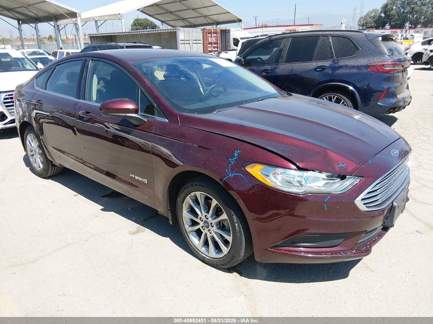 Vin: 3fa6p0lu0hr264566, lot: 46491775, ford fusion hybrid se 2017 img_1