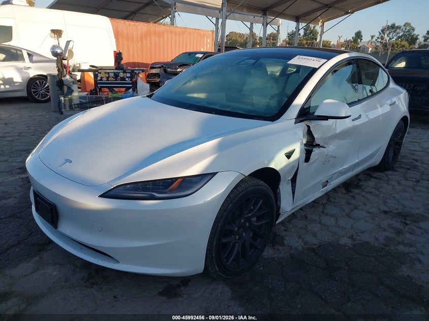 TESLA MODEL 3 2024 VIN 5YJ3E1EA2RF867615