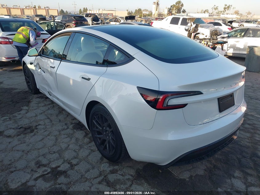 TESLA MODEL 3 2024 VIN 5YJ3E1EA2RF867615