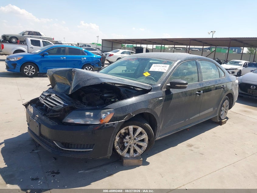 Vin: 1vwat7a30fc040709, lot: 46491793, volkswagen passat 1.8t wolfsburg edition 20152