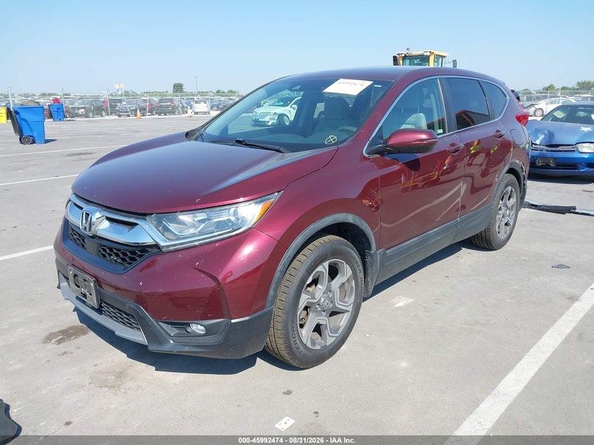 2018 Honda CR-V, Удар ззаду, IAAI, VIN 7FARW2H56JE065847 — фото 2