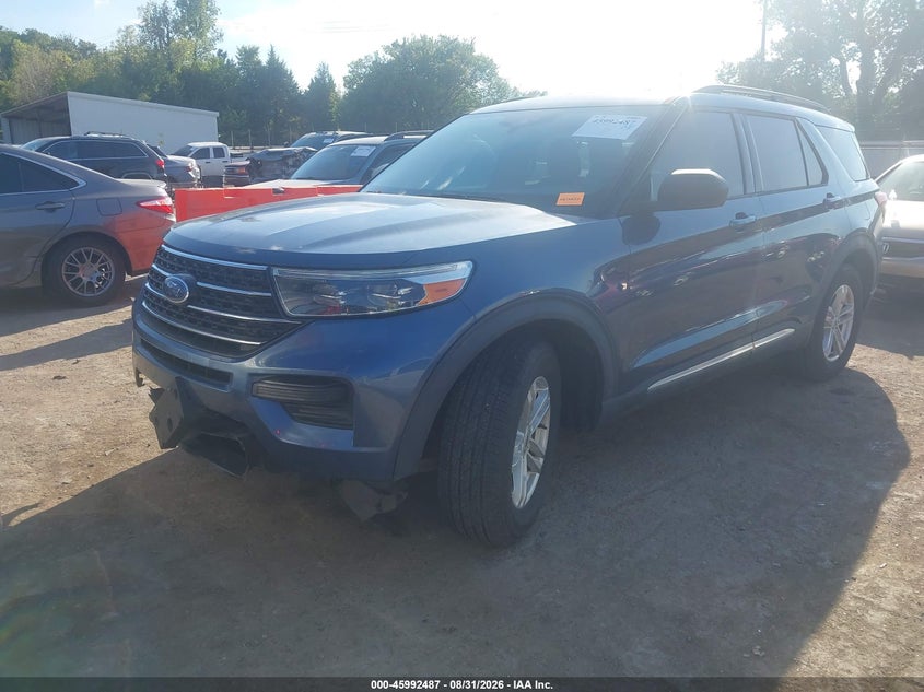 Vin: 1fmsk7dh6lgb04947, lot: 46491812, ford explorer xlt 20202