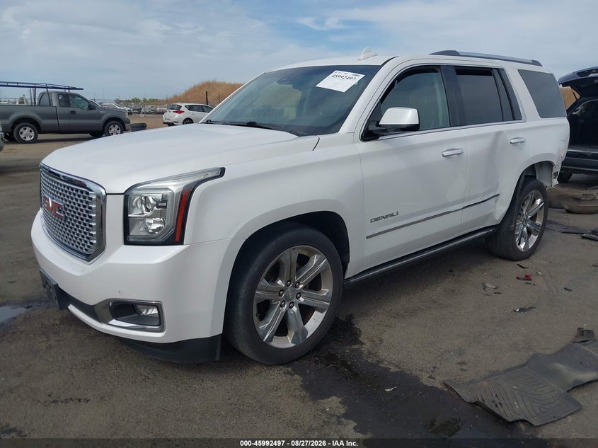 2017 GMC Yukon, Left Side, IAAI, VIN 1GKS2CKJ8HR208066 — photo 2