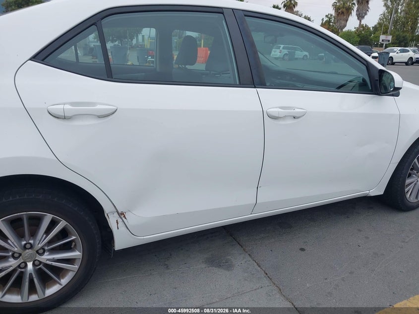 2014 TOYOTA COROLLA SEDAN 1.8L I-4 DOHC, VVT, REGULAR , 132HP