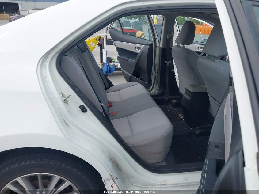 2014 TOYOTA COROLLA SEDAN 1.8L I-4 DOHC, VVT, REGULAR , 132HP