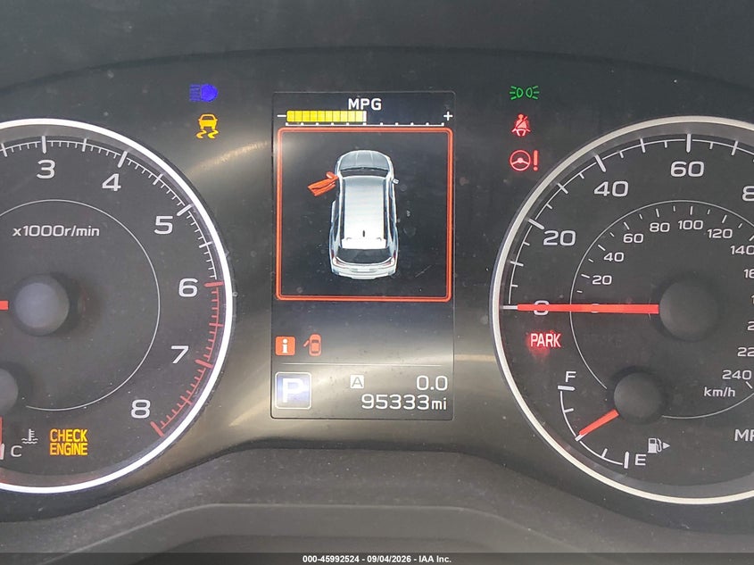 SUBARU ASCENT 2019 VIN 4S4WMAAD4K3438734