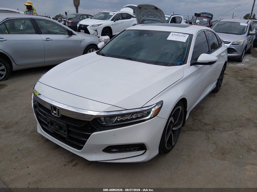 2018 Honda Accord, Удар ззаду, IAAI, VIN 1HGCV2F59JA020340 — фото 2