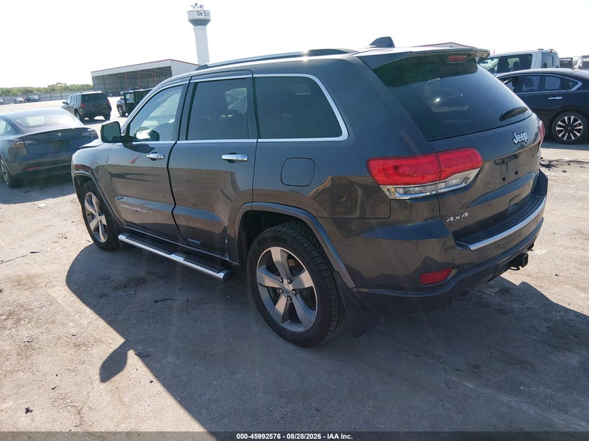 Vin: 1c4rjfcg8ec137418, lot: 46491901, jeep grand cherokee overland 20143
