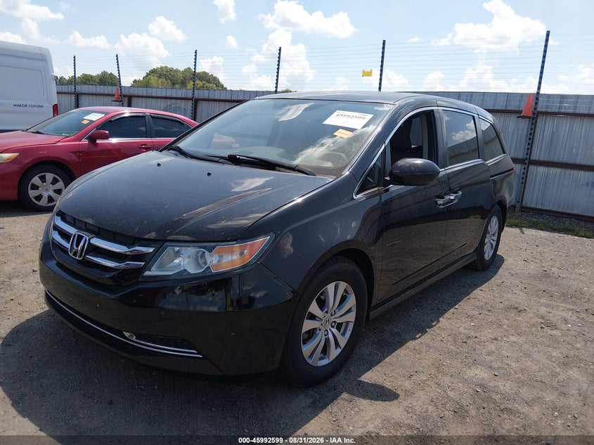2015 Honda Odyssey, Звичайний знос, IAAI, VIN 5FNRL5H69FB117817 — фото 2