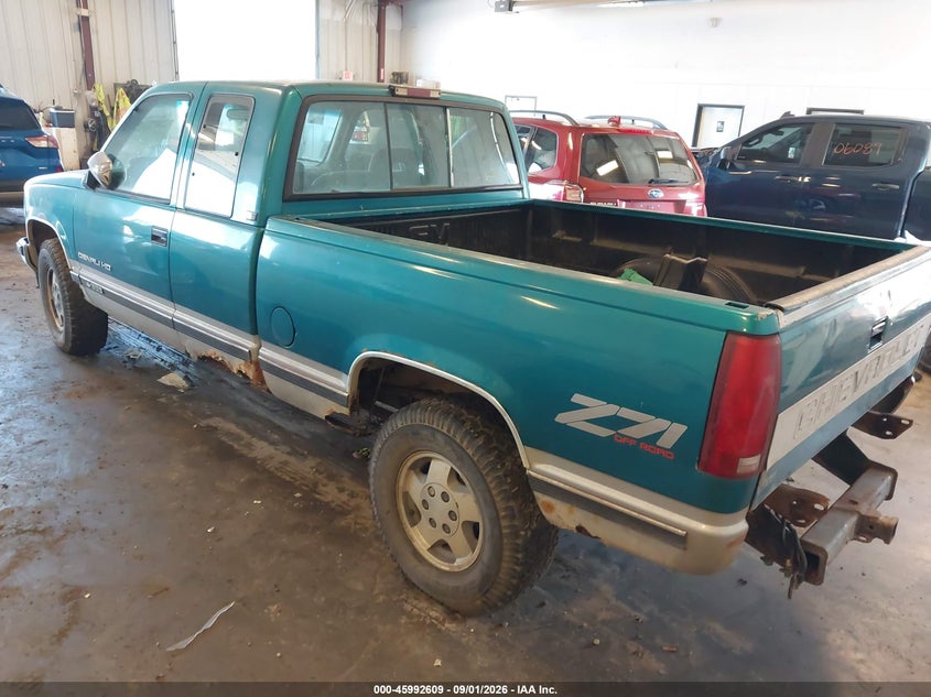 CHEVROLET GMT-400 1994 VIN 1GCEK19K7RE136880