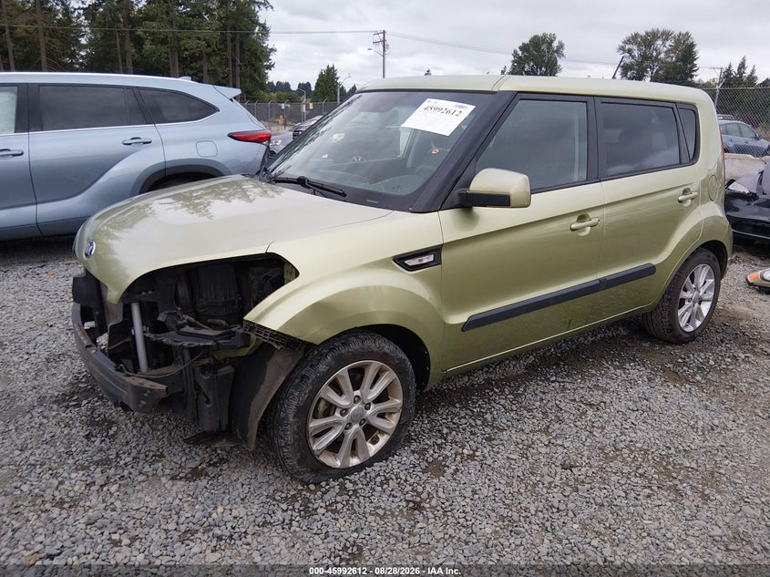 2013 Kia Soul, Front End, IAAI, VIN KNDJT2A57D7600674 — photo 2