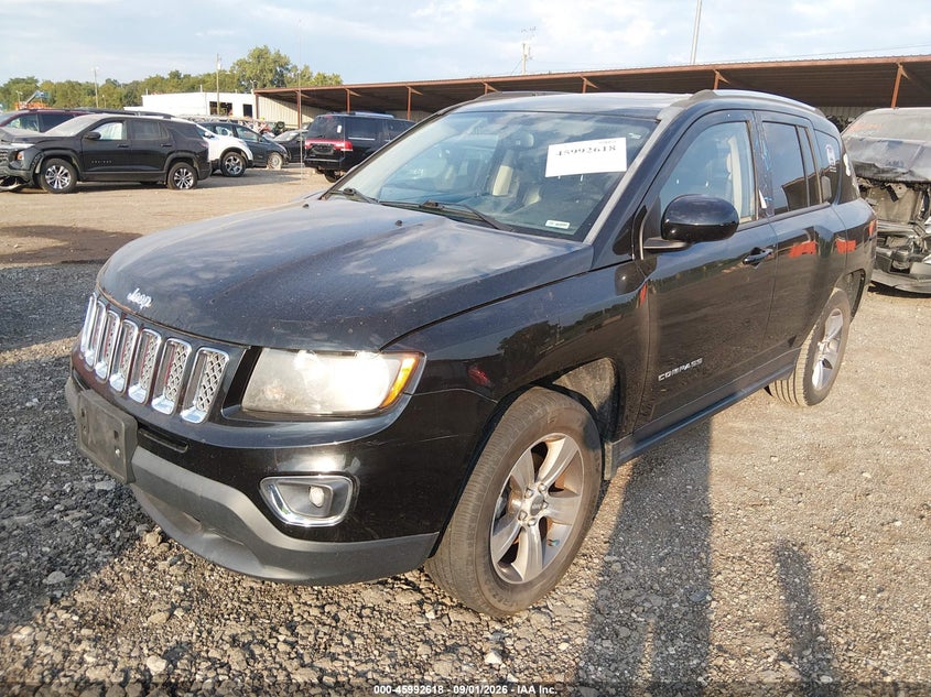 2016 Jeep Compass, Normal Wear & Tear, IAAI, VIN 1C4NJDEB6GD658509 — photo 2