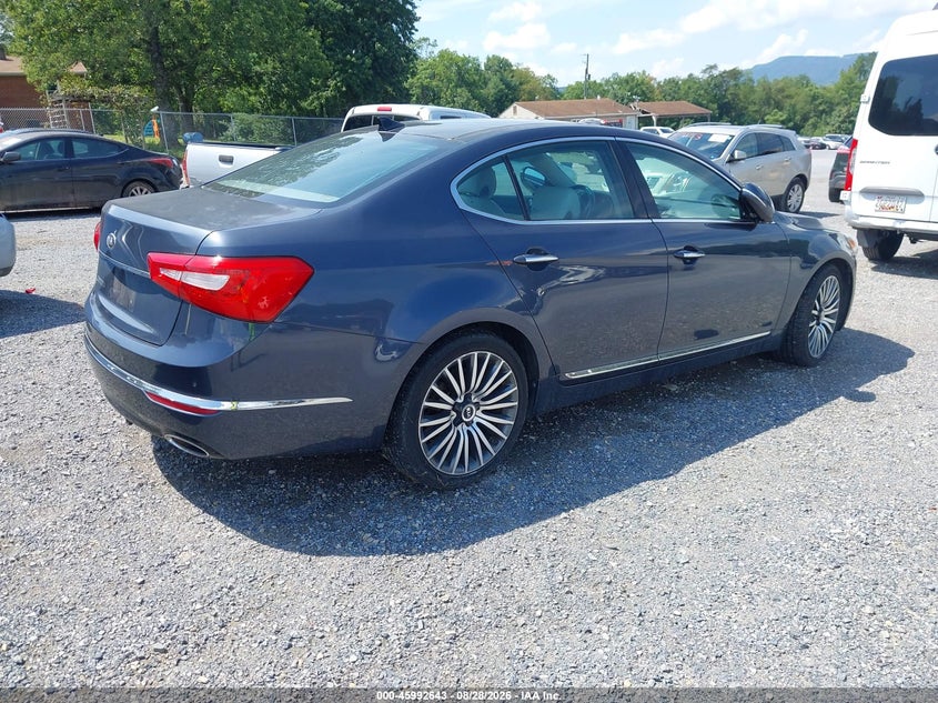 2014 KIA CADENZA auction photo 4