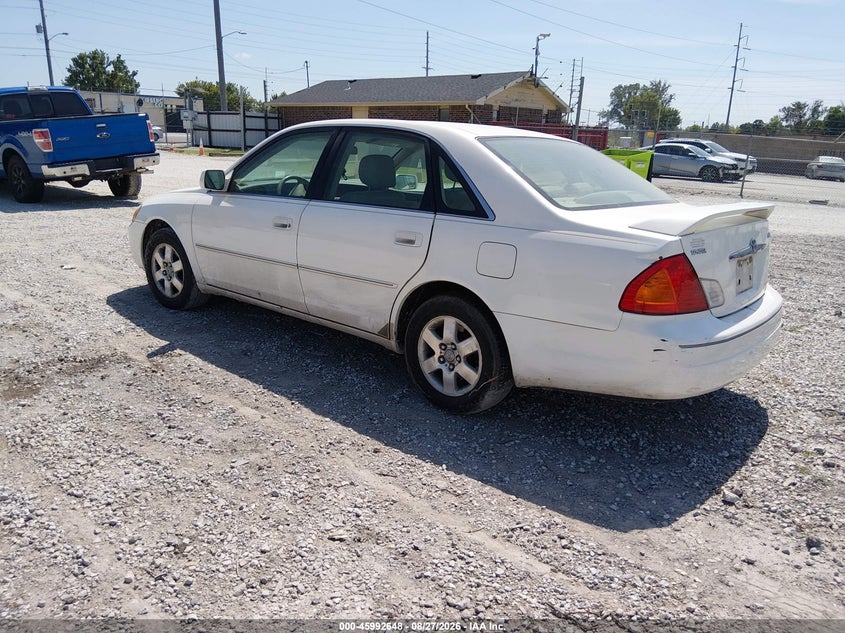 2002 TOYOTA AVALON — zdjęcie 3
