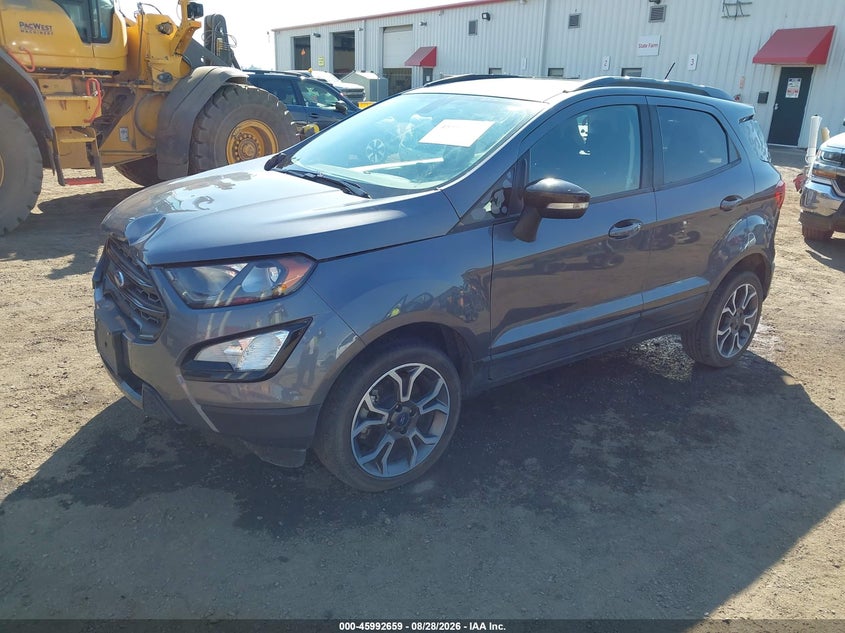 2019 Ford Ecosport Ses, Right Side, IAAI, VIN MAJ6S3JL2KC310785 — photo 2