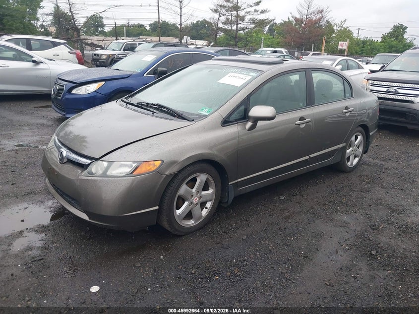 HONDA CIVIC 2007 VIN 1HGFA16807L136522
