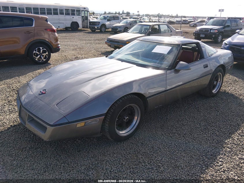 1986 Chevrolet Corvette, Удар ззаду, IAAI, VIN 1G1YY0785G5114184 — фото 2