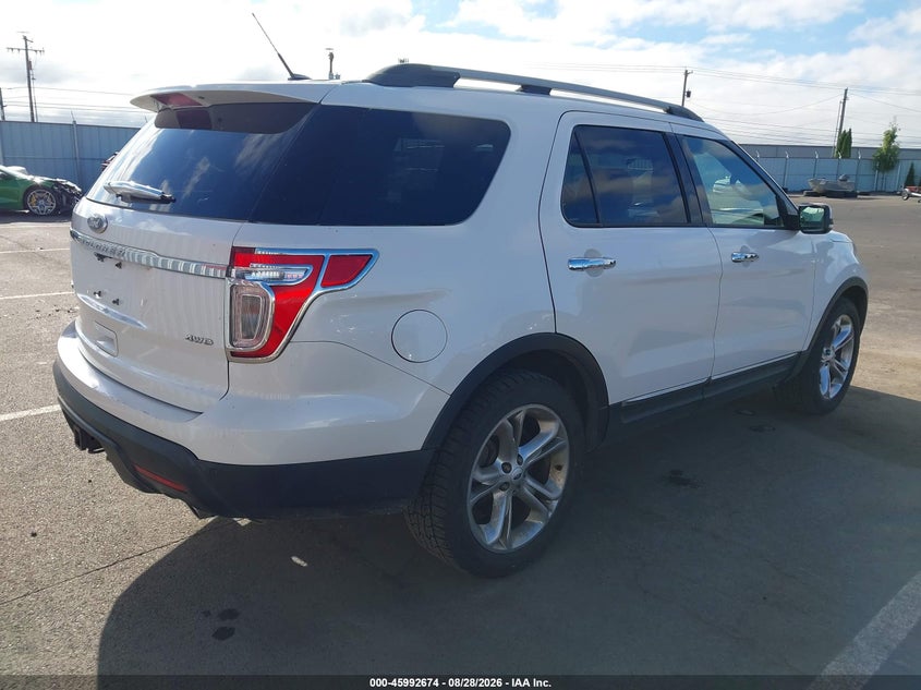Vin: 1fm5k8f88egb53957, lot: 46492000, ford explorer limited 20144