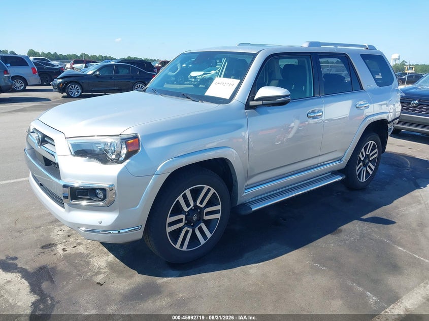 2022 Toyota 4Runner, Удар ззаду, IAAI, VIN JTEKU5JR3N6042587 — фото 2