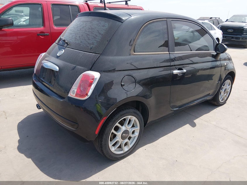 2012 FIAT 500 auction photo 4