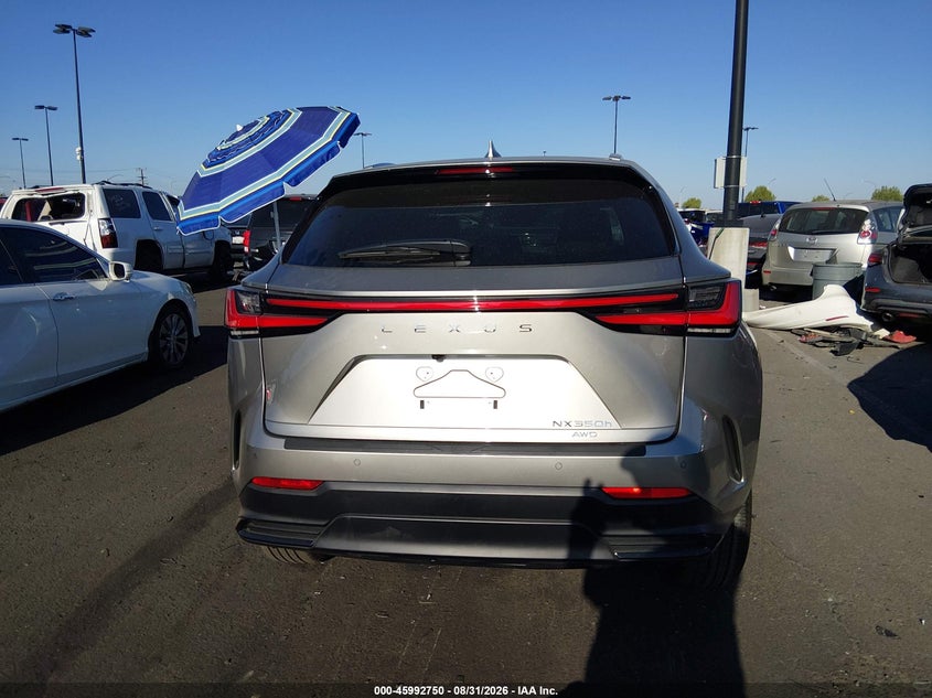 LEXUS NX 350H 2025 VIN 2T2GKCEZ5SC038894