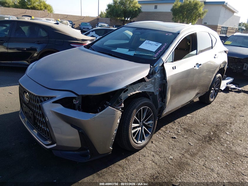 2025 Lexus NX, Left Front, IAAI, VIN 2T2GKCEZ5SC038894 — photo 2