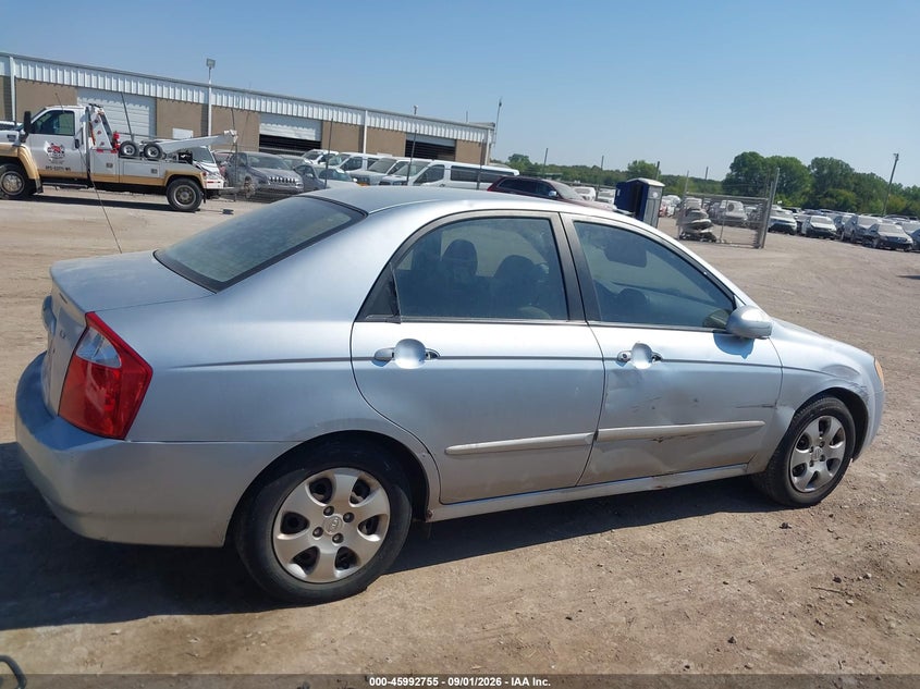 KIA SPECTRA 2006 VIN KNAFE121565352197