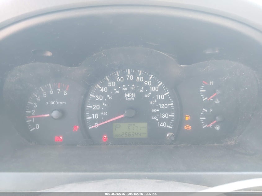 KIA SPECTRA 2006 VIN KNAFE121565352197