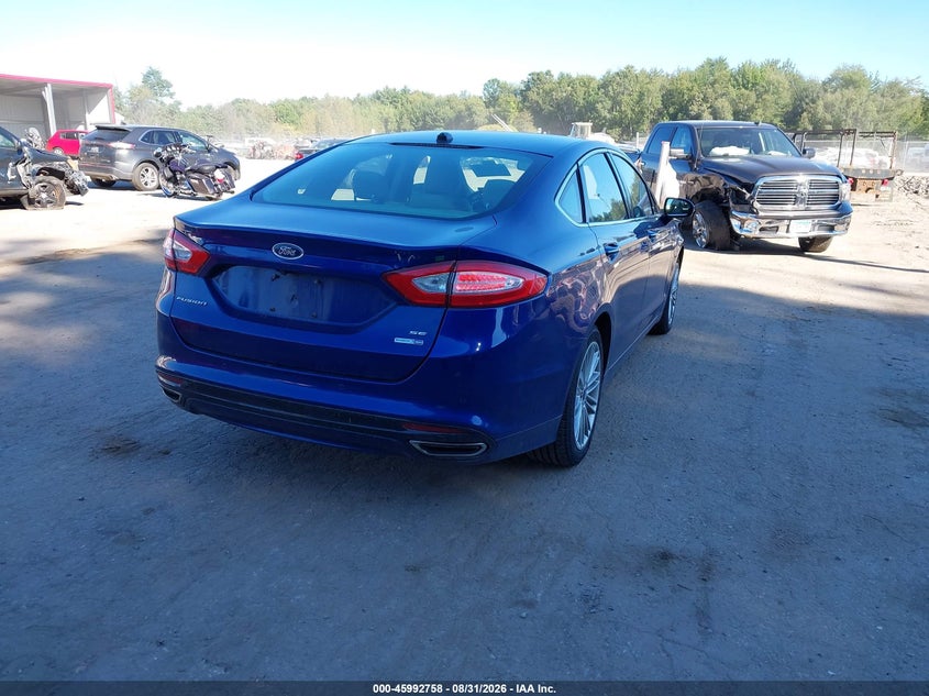 2016 FORD FUSION SEDAN 2.0L I-4 DI, DOHC, VVT, TURBO, REGULAR , 231HP