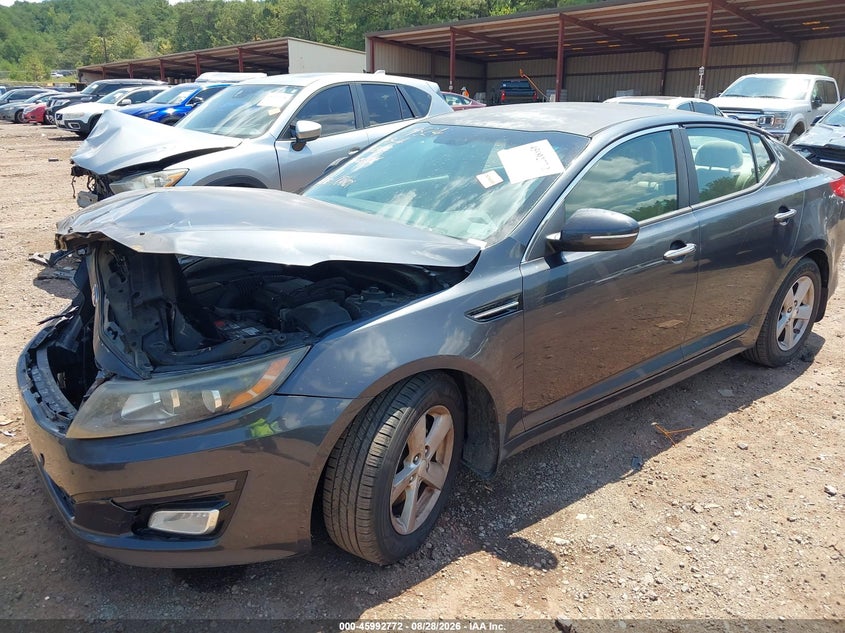 2015 Kia Optima, Front End, IAAI, VIN 5XXGM4A7XFG440580 — photo 2