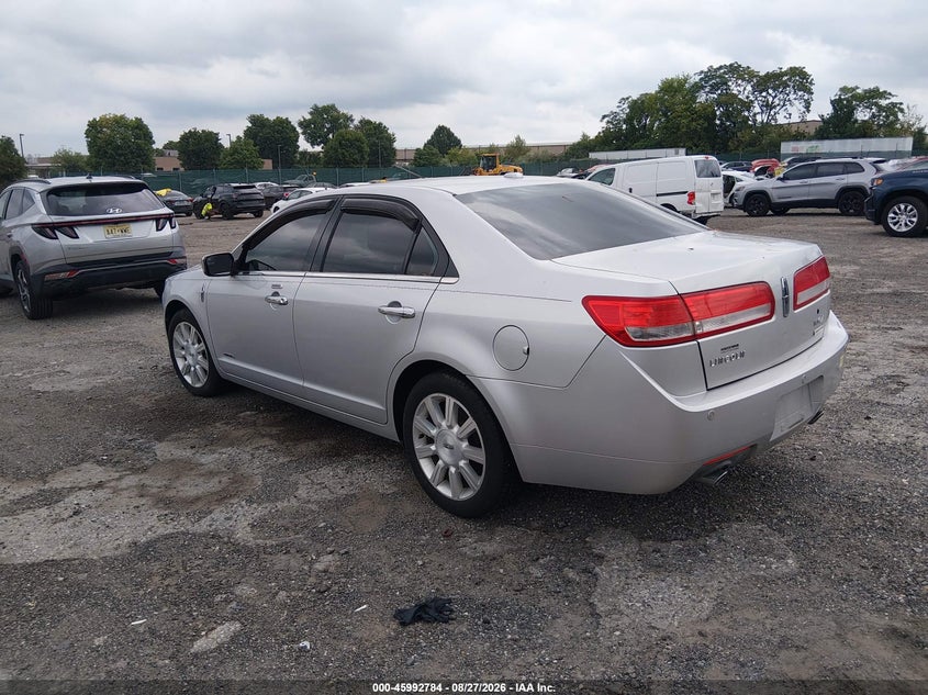 2012 LINCOLN MKZ HYBRID auction photo 3