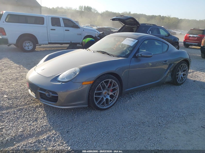 PORSCHE CAYMAN S 2006 VIN WP0AB29806U782028