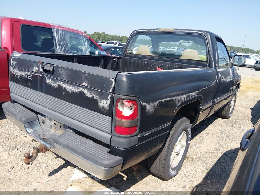 DODGE RAM 1500 1998 VIN 1B7HC16Y1WS707800