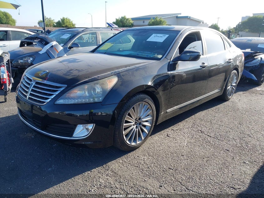 2016 Hyundai Equus, Ходова, IAAI, VIN KMHGH4JH6GU102596 — фото 2