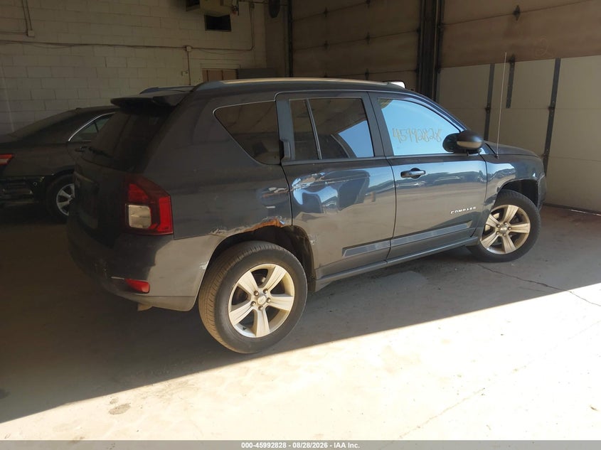 Vin: 1c4njdbb0ed842037, lot: 46492153, jeep compass sport 20144
