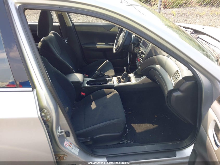 2010 SUBARU IMPREZA auction photo 5