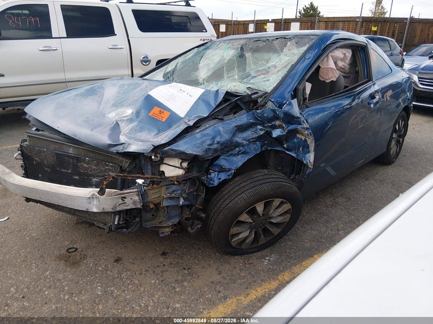 2009 Honda Civic, Biohazard, IAAI, VIN 2HGFG12849H537303 — photo 2