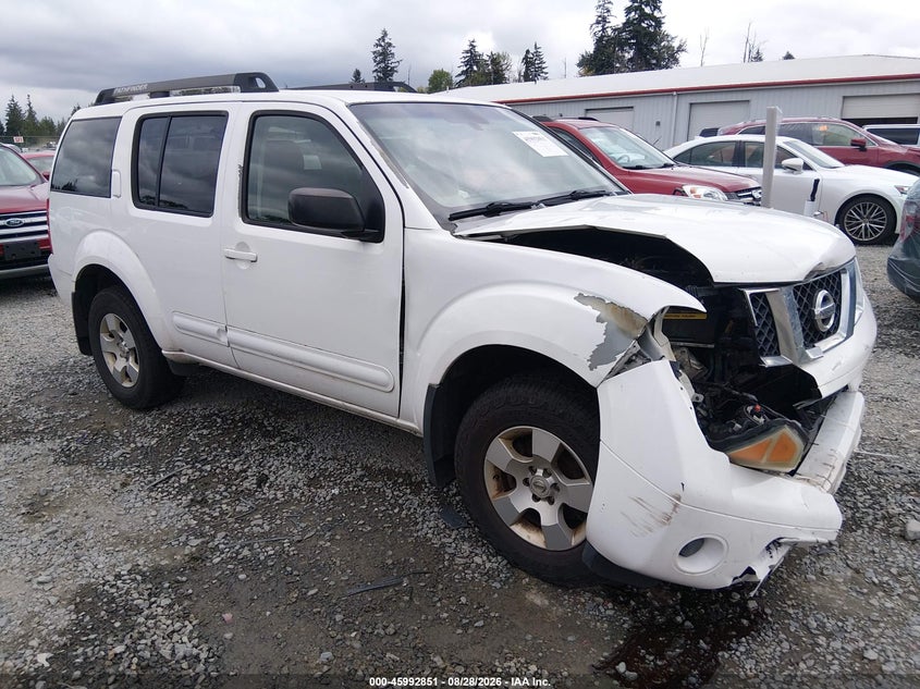 2006 Nissan Pathfinder S, Перёд, IAAI, VIN 5N1AR18W76C673654