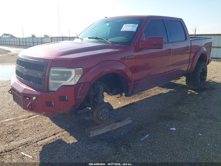 2013 Ford F-150, Left Side, IAAI, VIN 1FTFW1ET1DFA61202 — photo 2