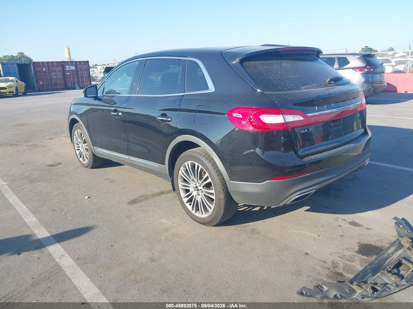 Vin: 2lmpj8lr0hbl34155, lot: 46492200, lincoln mkx reserve 20173