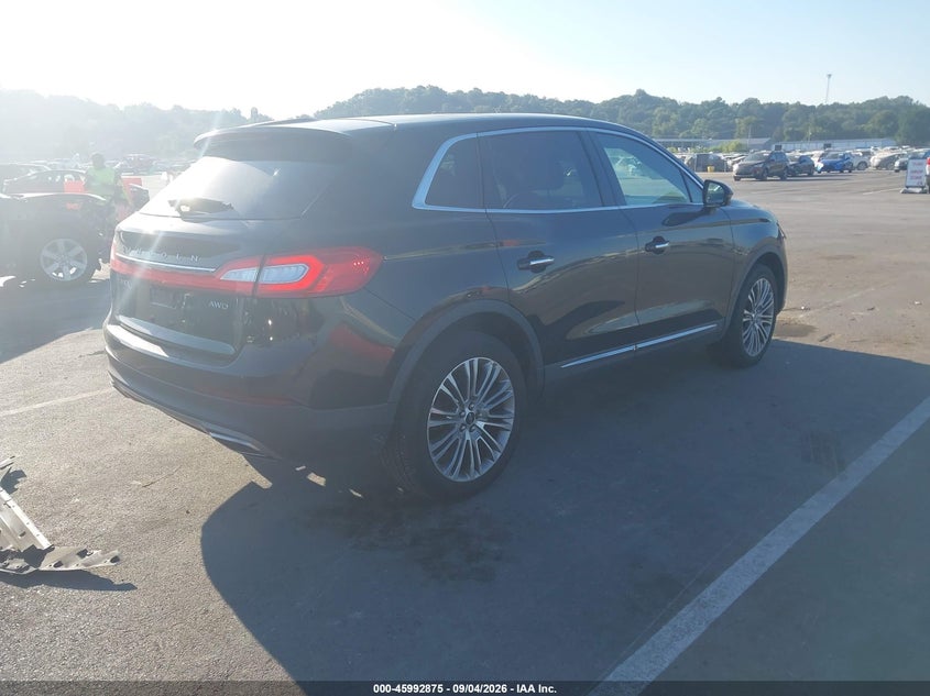 Vin: 2lmpj8lr0hbl34155, lot: 46492200, lincoln mkx reserve 20174