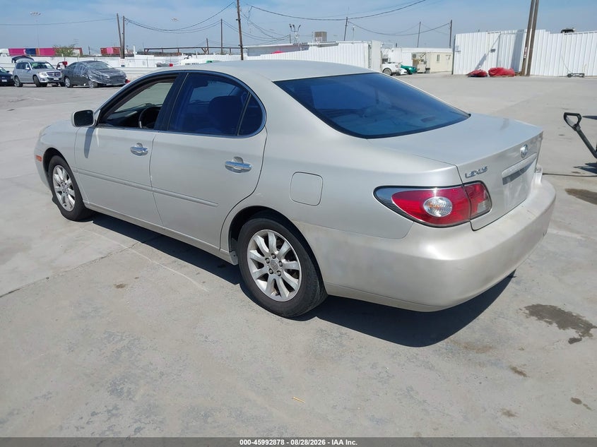 LEXUS ES 300 2003 VIN JTHBF30G336021172