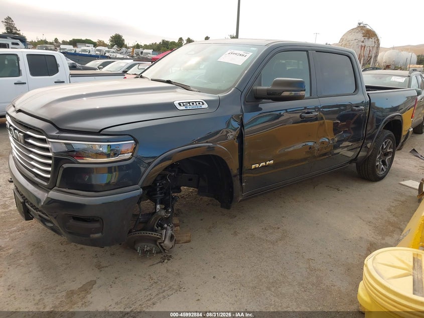 2026 RAM 1500, Left Front, IAAI, VIN 1C6SRFJT8TN312821 — photo 2