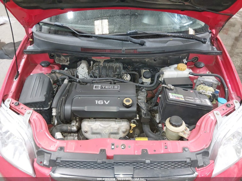 CHEVROLET AVEO 2008 VIN KL1TD56608B117062