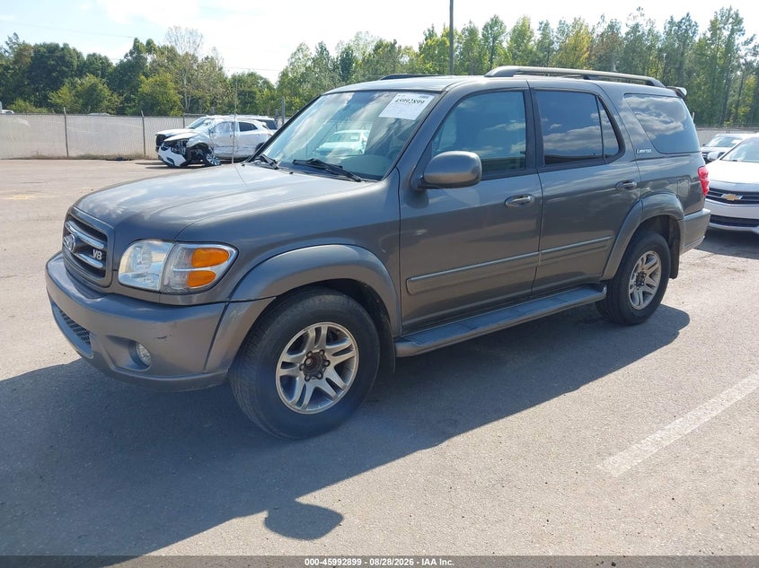 2003 Toyota Sequoia, Normal Wear & Tear, IAAI, VIN 5TDZT38A03S198710 — photo 2