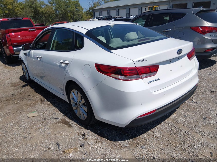 Vin: 5xxgt4l38jg256096, lot: 46492248, kia optima lx 20183